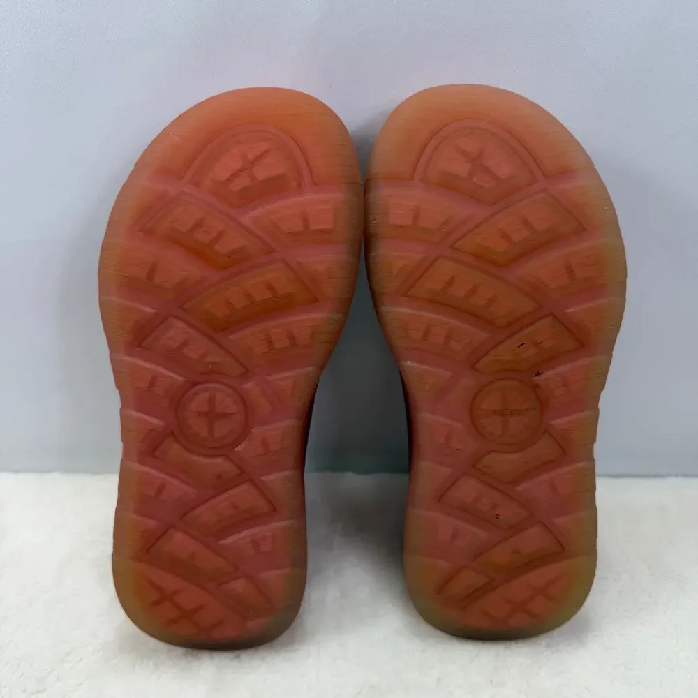 UGG Kids Tasman Sport Glitter Pink Slip-On Comfort Shoes Size 4